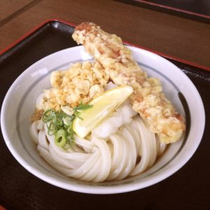 天ぷらうどん