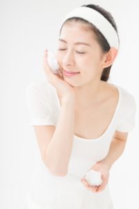 泡洗顔