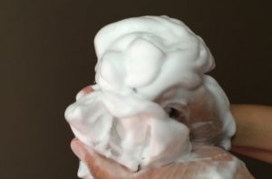 泡洗顔